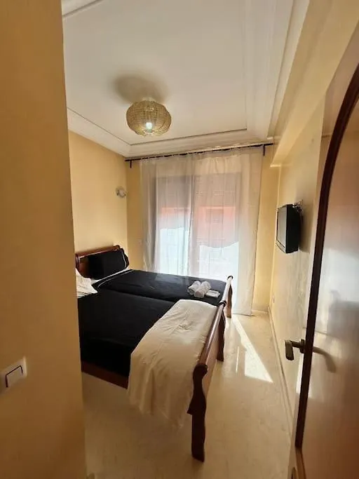 Daire Bel Appart, Tres Bien Situe, Avec Piscine, Wifi, Clim, Parking Marakeş Fas